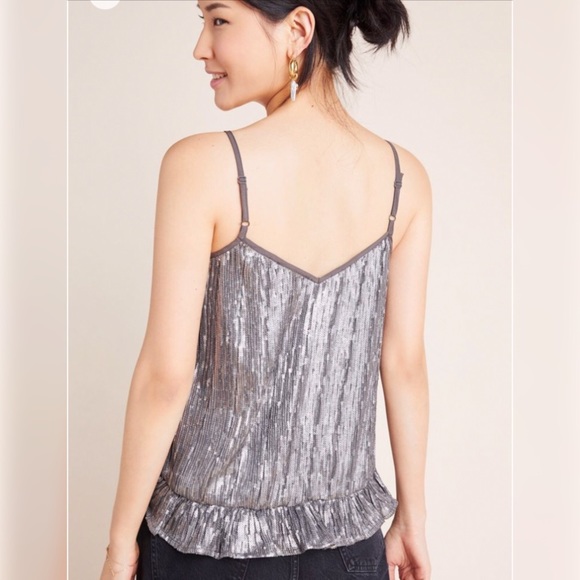 Anthropologie Amelie Beaded cami top - Picture 5 of 7